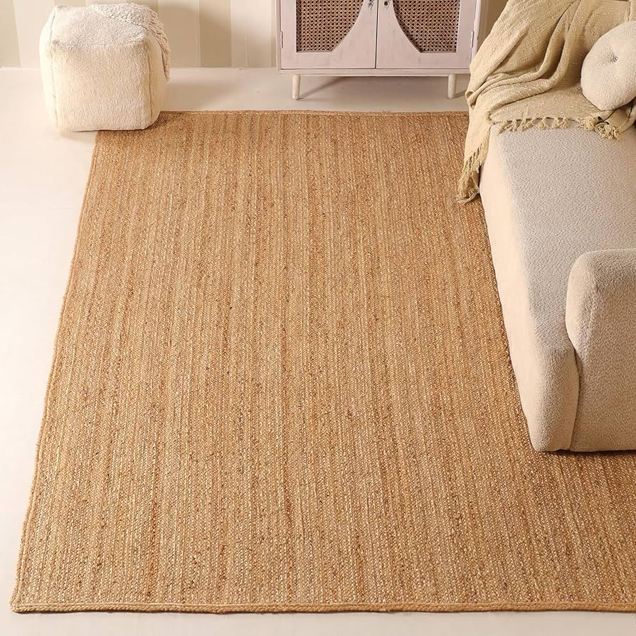 Hand Braided 8'x10' Jute Area Rug - Premium Eco Friendly Natural Fiber Farmhouse Style Rugs for L... | Amazon (US)