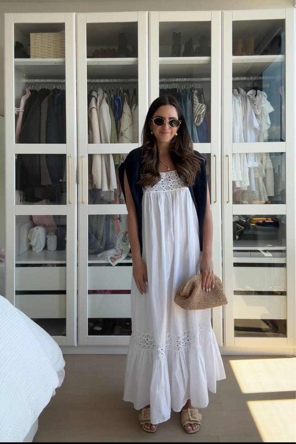 Wearing a size xsmall 
Wear a slip skirt underneath I linked the one I wear! 

Summer dress 
White dress 
Summer outfit 

#LTKSeasonal #LTKStyleTip