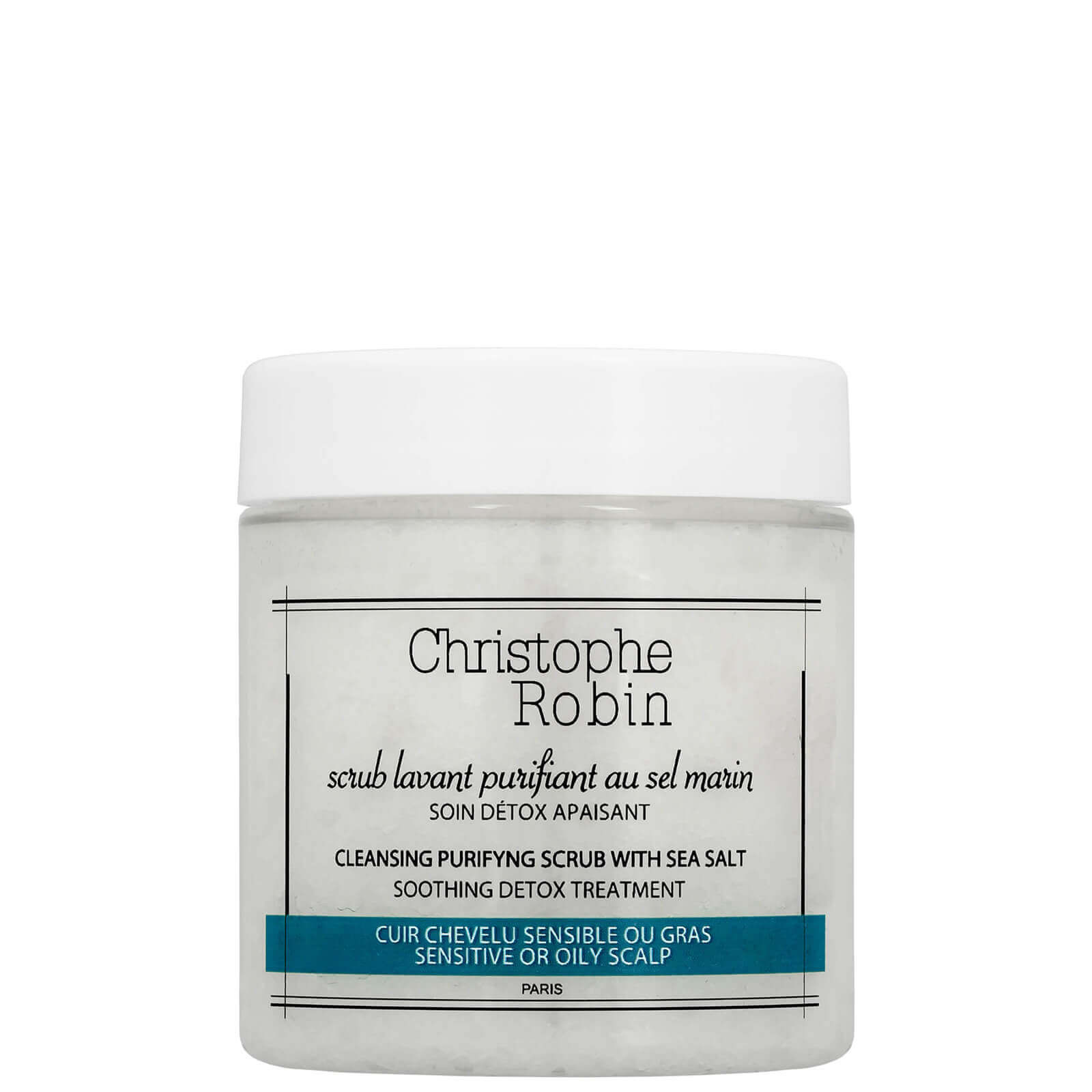 Christophe Robin Cleansing Purifying Scrub with Sea Salt 75ml | Skinstore