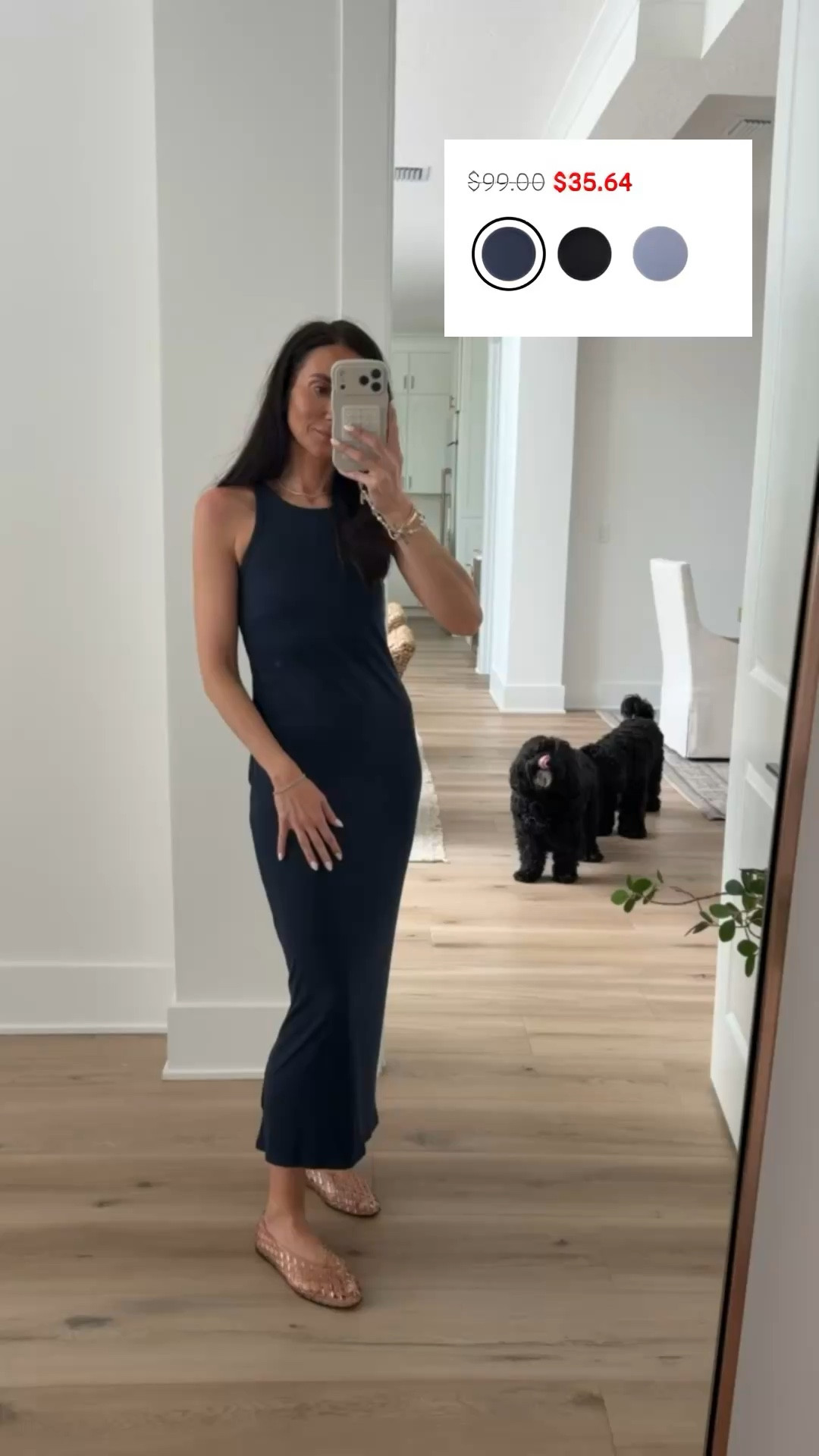 Athleta athleisure dress on sale, 40% off.

maxi dress, black dress, summer must haves, annabrstyle

#LTKActive #LTKOver40 #LTKSaleAlert