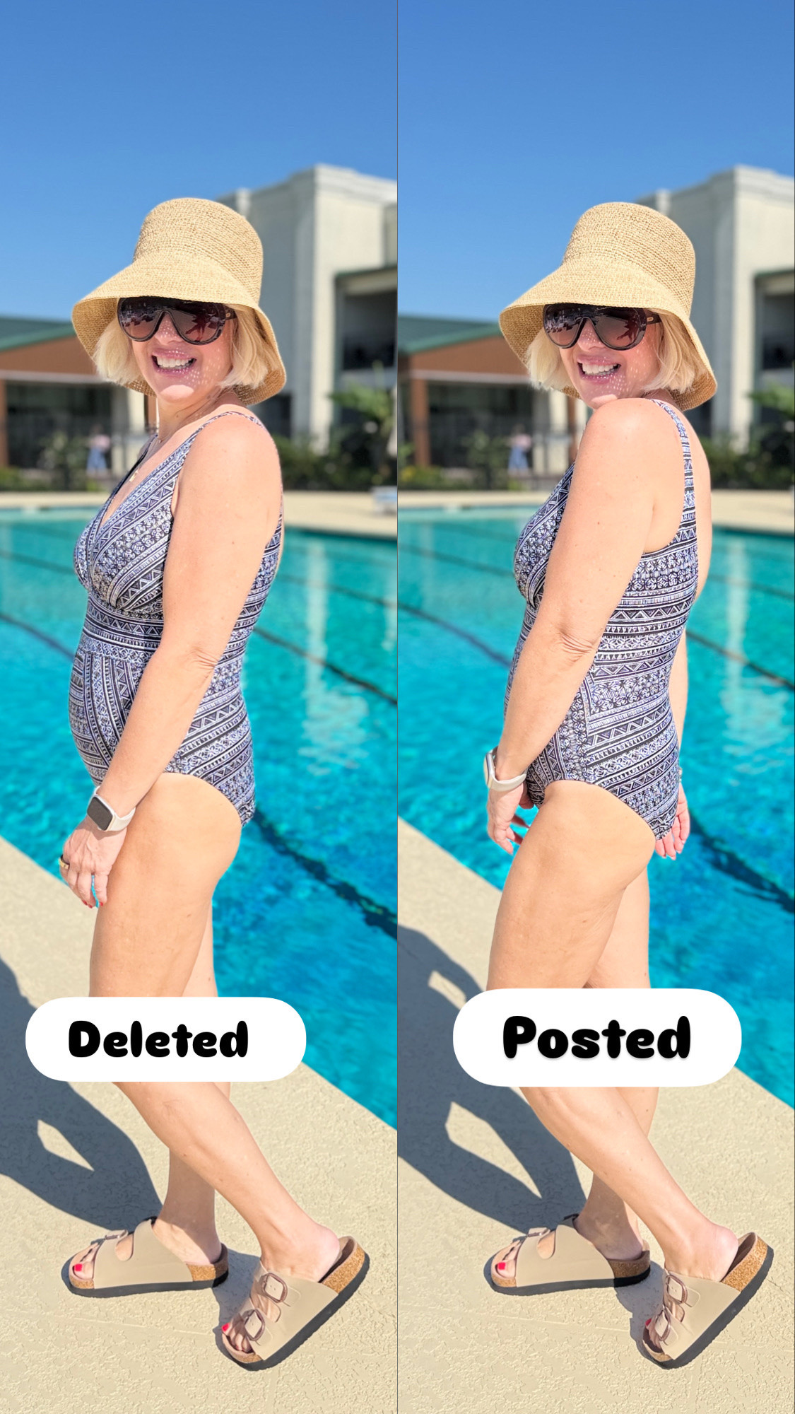 Posted vs deleted in my miracle suit! 

women’s fashion, summer fashion, spring fashion, outfit inspo, everyday style, trendy outfits, vacation outfits

#LTKOver40 #LTKSwim #LTKootd