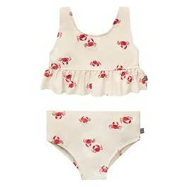 Modern Moments by Gerber Toddler Girl Swimsuit with Ruffles, Sizes 12M - 5T | Walmart (US)