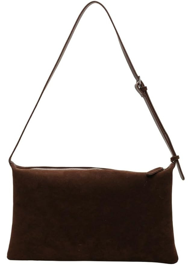 Suede Tote Bag & Messenger Bag - Large Women's Handbag in Fashionable Suede | Amazon (US)