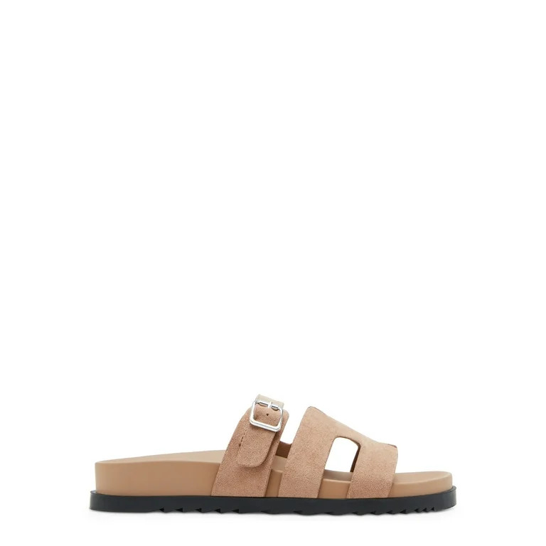 Madden Girl Women's Darlaa Footbed Flat Slide Sandal | Walmart (US)