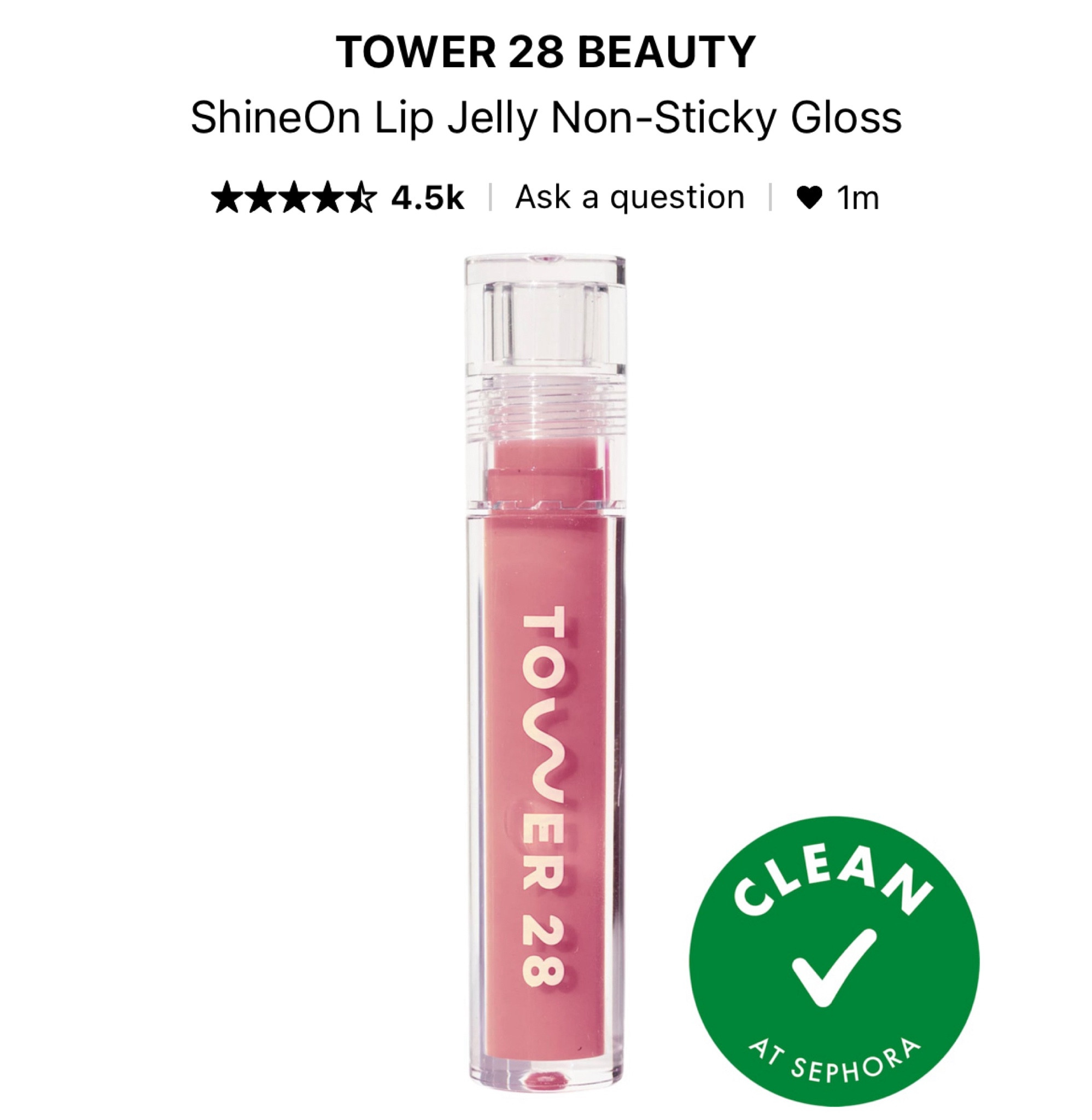 pistachio lip jelly by tower 28 beauty - my all time favourite 🎀

#LTKsummer #LTKbeauty