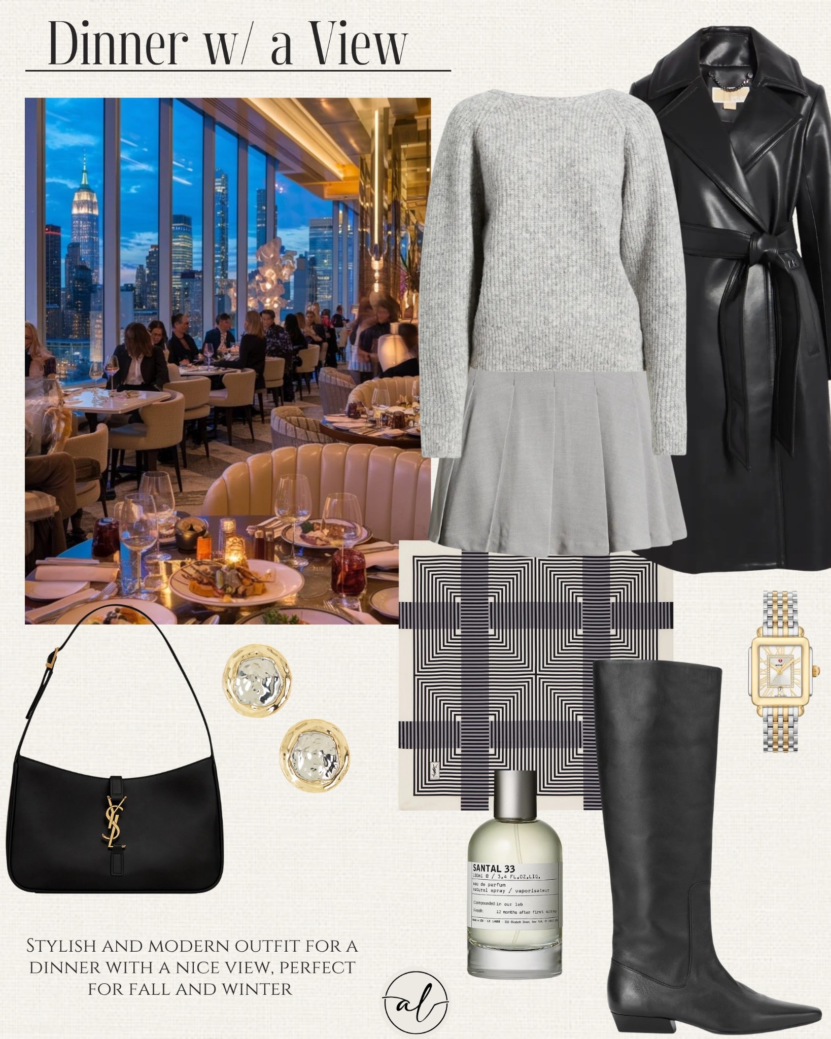 Dinner with a view outfit idea: stylish and modern outfit, perfect for fall and winter! 

#LTKSeasonal #LTKStyleTip #LTKU