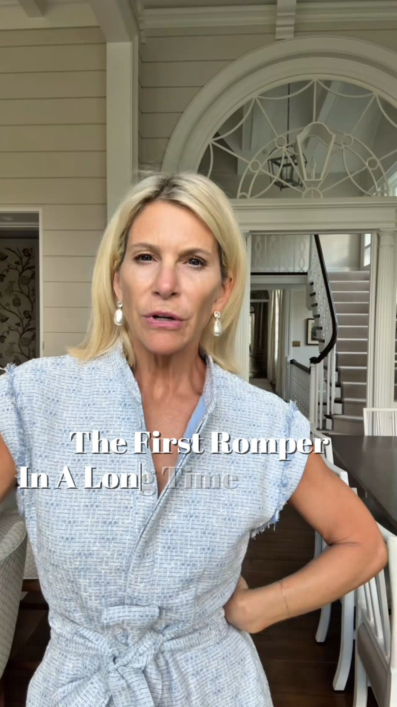Are you romper curious? Because I’ve tried a lot of rompers that just weren’t it. Too short, too tight, too much going on. This one surprised me. It’s comfortable, flattering, and feels like wearing a dress... but better. 

 #LTKgrwm #LTKootd