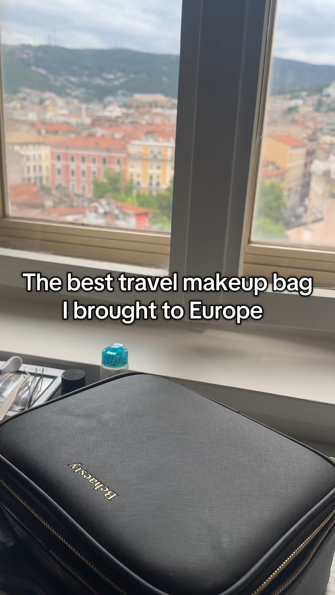Best travel makeup cosmetic bag. Get it while it is on sale! 

#LTKFindsUnder50 #LTKTravel #LTKBeauty