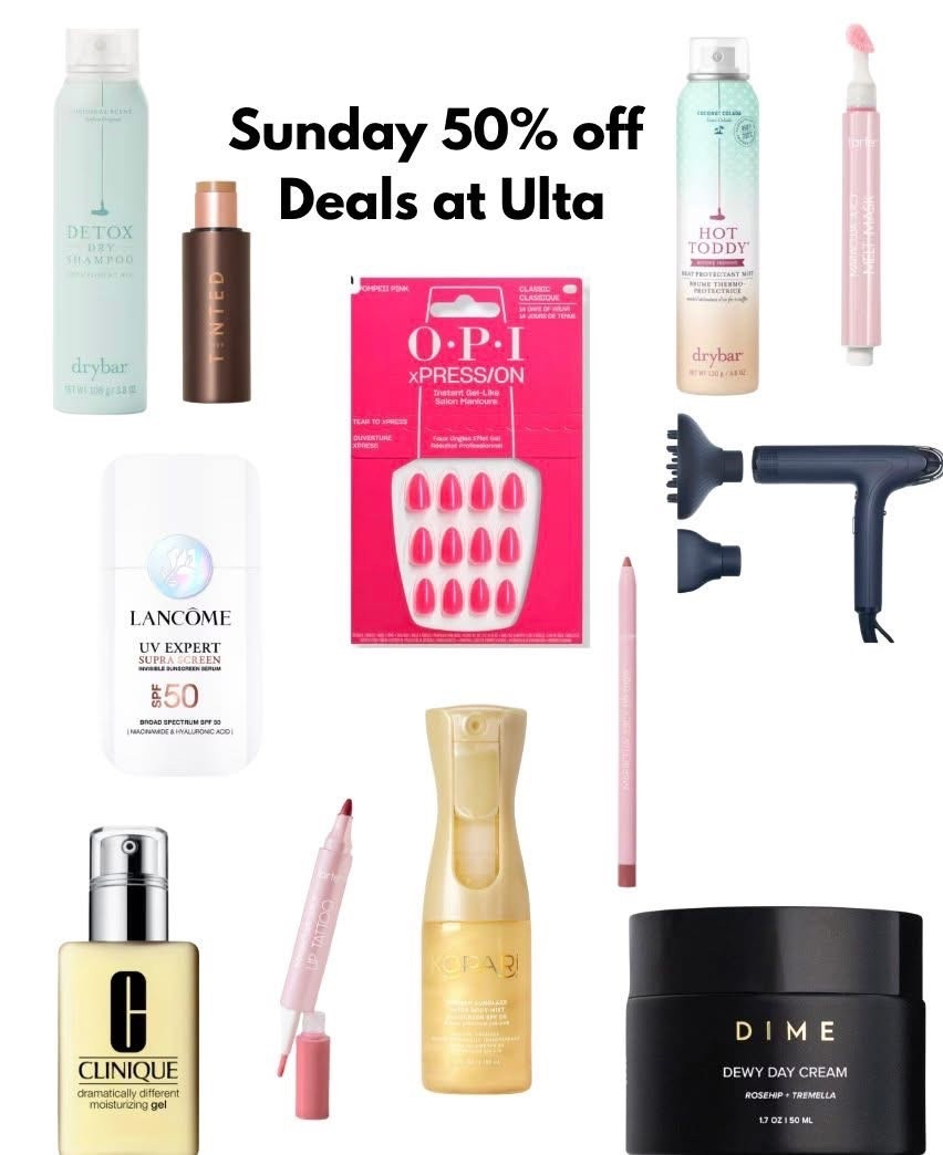 50% off today at ULTA

#LTKselfcare