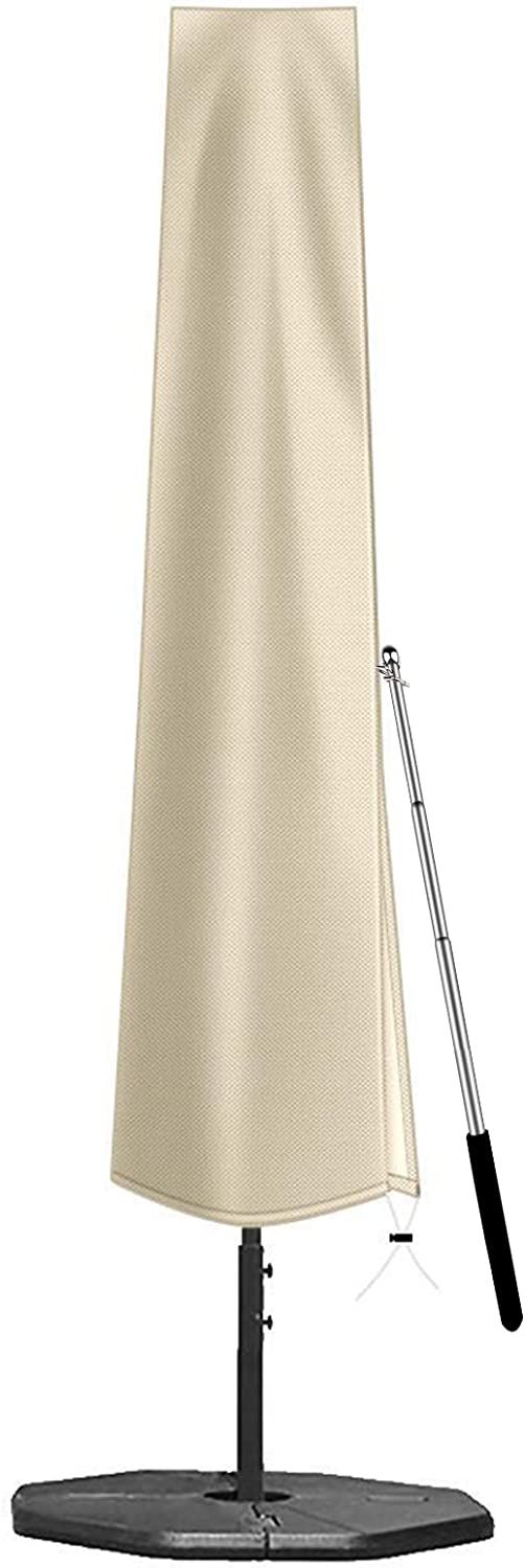 OKPOW Patio Umbrella Cover for 7-11ft Outdoor Umbrellas - 420D Waterproof Garden Market Umbrella ... | Amazon (US)