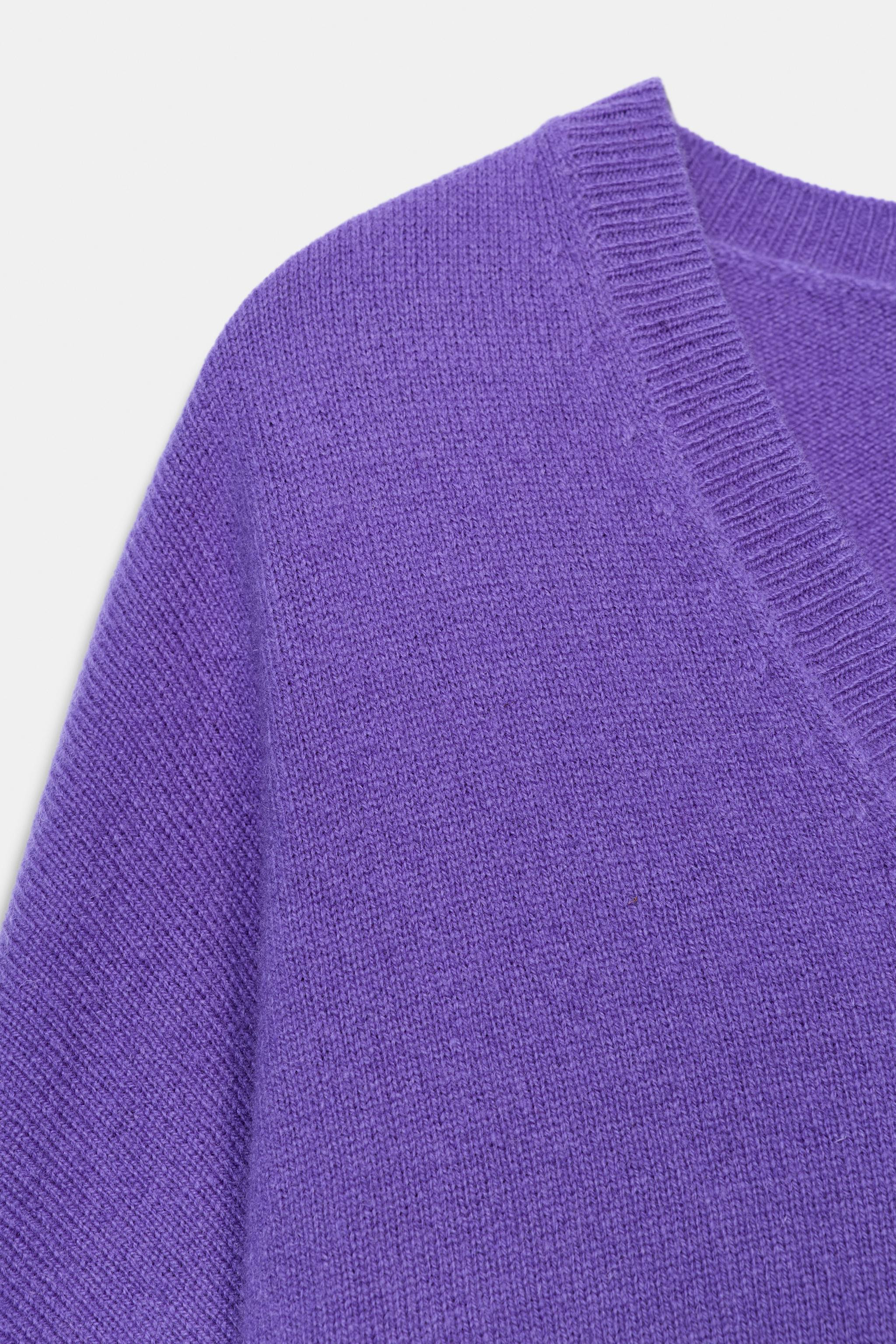 100% WOOL OVERSIZED JUMPER | Zara US