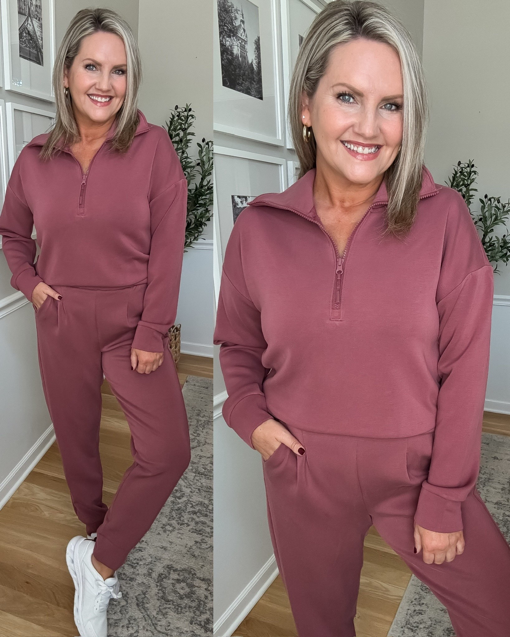 Loving this matching set from Walmart. Feels and looks so expensive, but each piece is under $19  

#LTKSeasonal #LTKFindsUnder50 #LTKActive