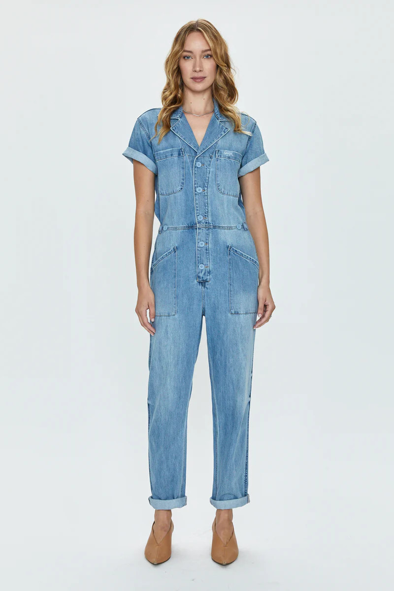 Grover Short Sleeve Field Suit - Disoriented | Pistola Denim