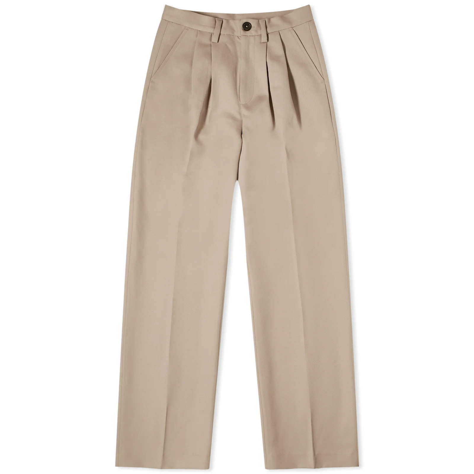 Anine Bing Women's Carrie Pant in Taupe, Size UK 8 | END. Clothing