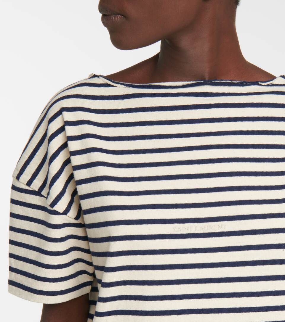 Striped cotton T-shirt | Mytheresa (UK)