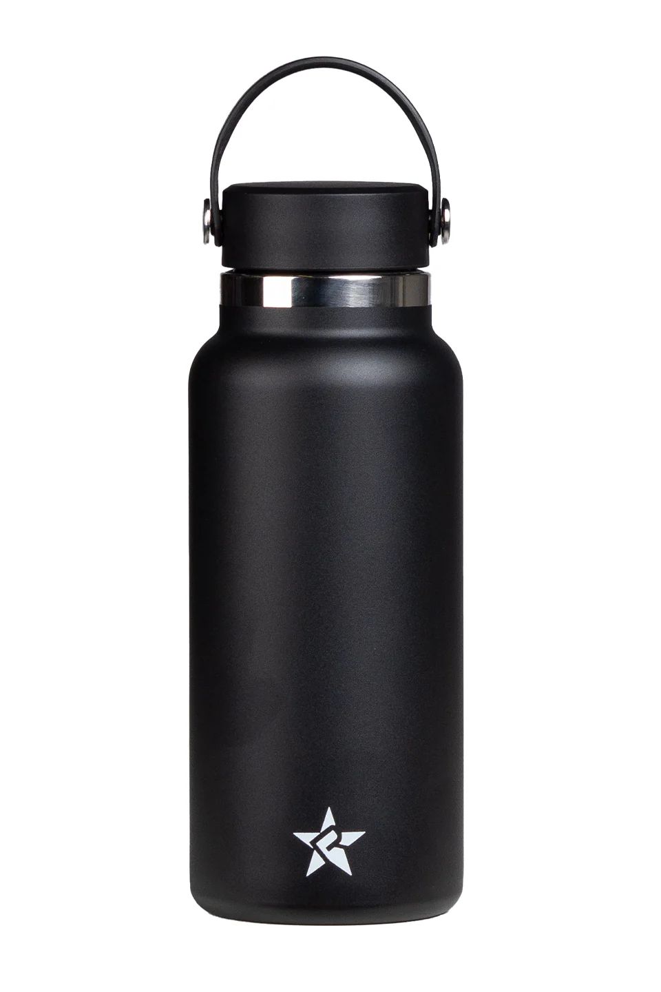 Rebel Water Bottle in Black | Rebel Athletic