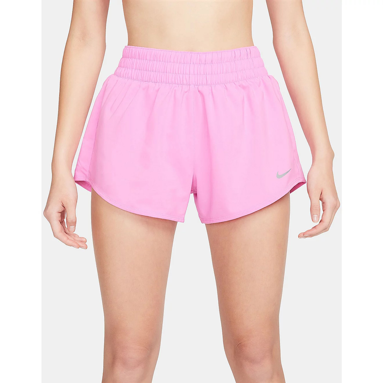 Nike Women's One Dri-FIT Mid-Rise Shorts 3in | Academy | Academy Sports + Outdoors