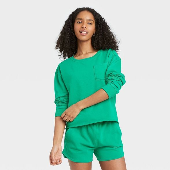 Women's French Terry Sweatshirt - Universal Thread™ | Target