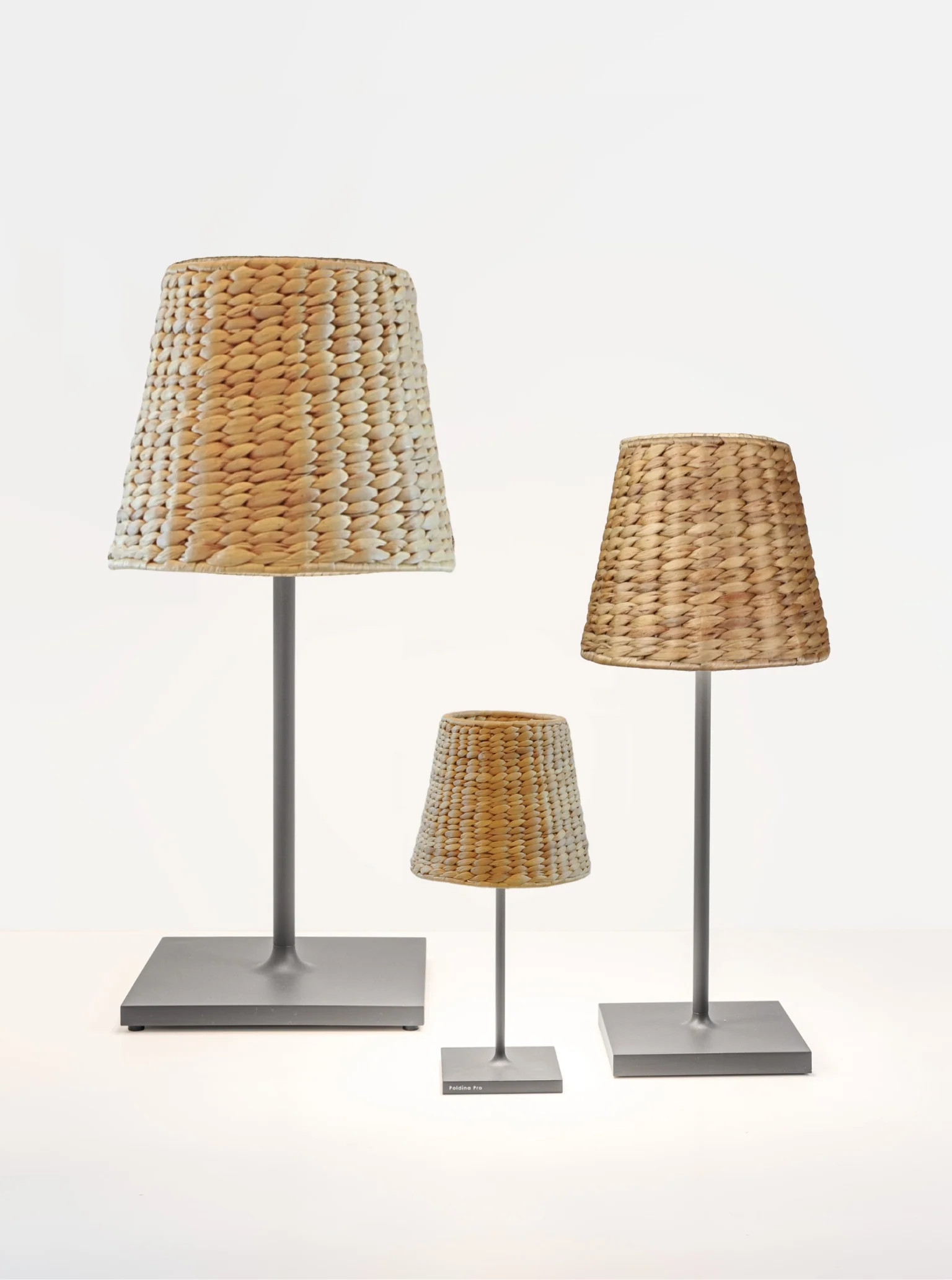 Empire Water Hyacinth Woven Lampshade | Zafferano