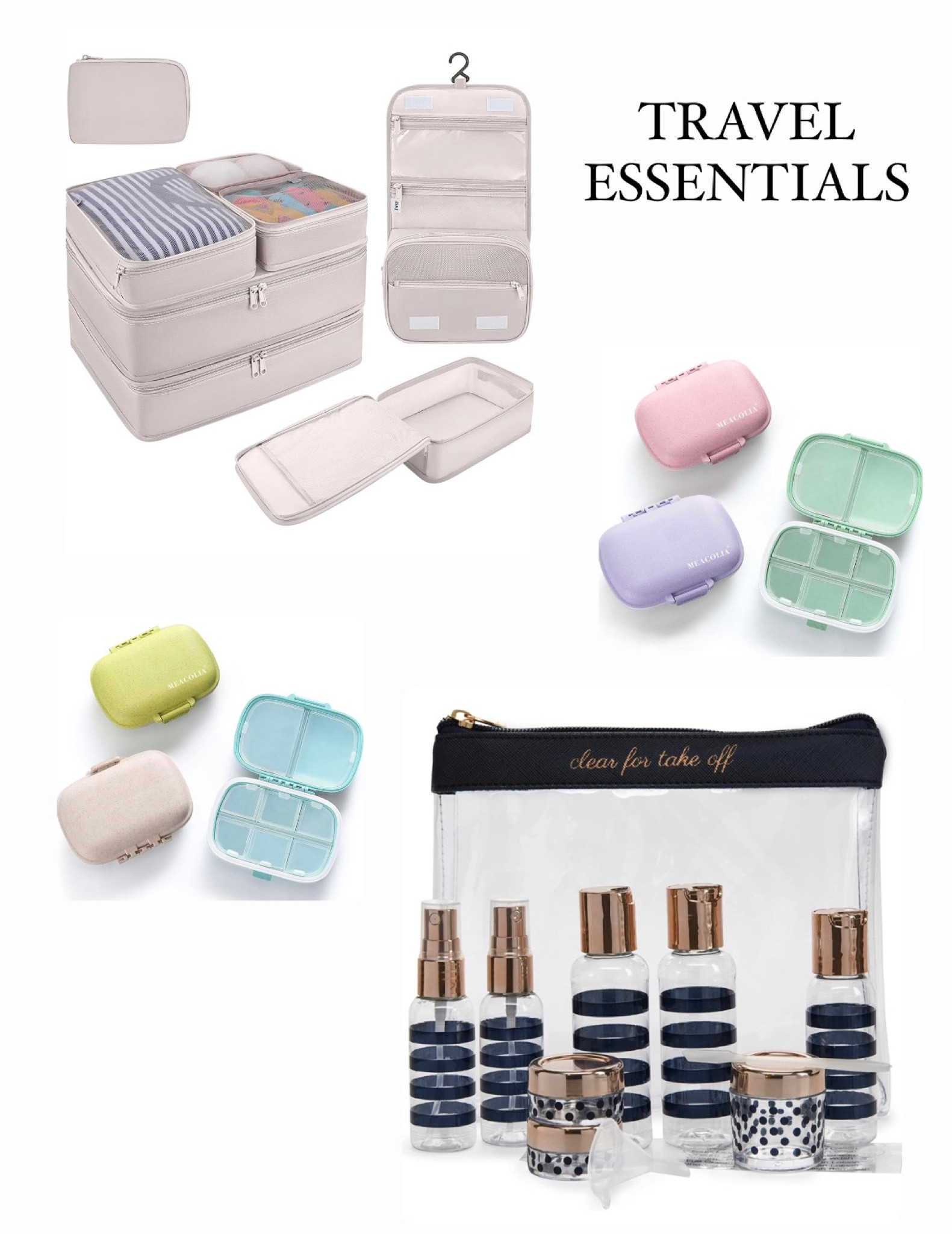 Travel essentials for all your upcoming vacations this spring/summer!☀️

#LTKunder50 #LTKSeasonal #LTKFind