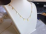 Stars Necklace, Gold, Silver stars Necklace gold stars choker | Amazon (US)