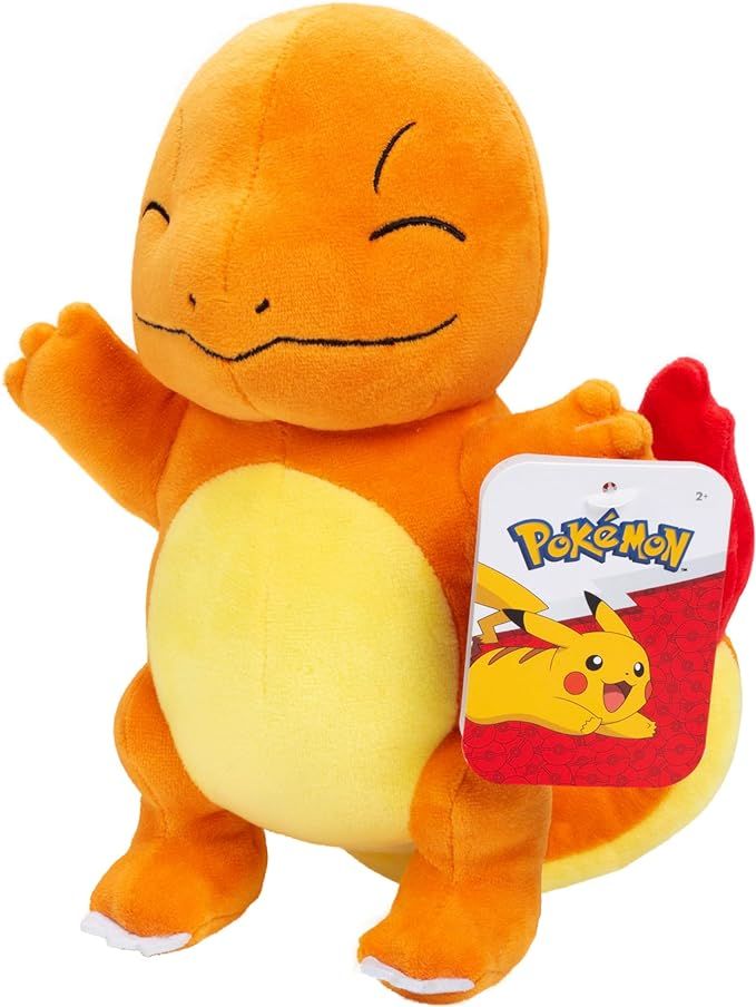 Pokémon 8" Charmander Plush - Officially Licensed - Quality & Soft Stuffed Animal Toy - Add to Y... | Amazon (US)