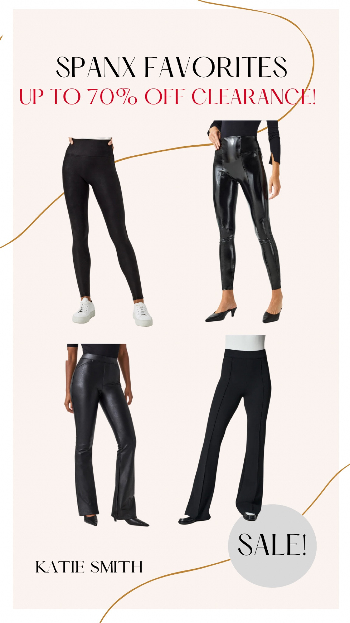 SPANX sale! Love love love their leggings. The best compression in them!

SPANX leggings | compression leggings | black leggings | SPANX pants | cyber Monday | Black Friday | leggings gift guide 

#LTKGiftGuide #LTKCyberWeek #LTKfindsunder100