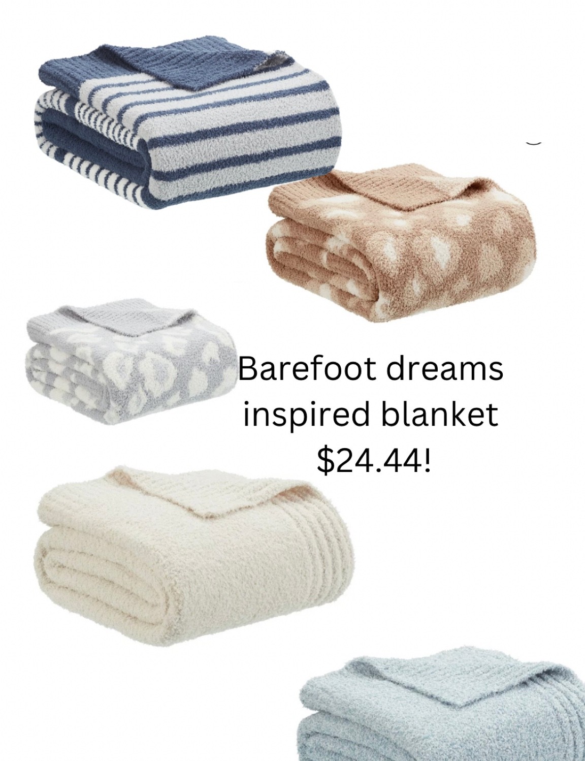 Uhm WHAT!! How have I never seen these! Barefoot dreams inspired blanket only $24.44!! Great size- 50”x72”. Has amazing reviews! The barefoot dreams blankets that size are $147 🤪😳

Looks for less, home decor, neutral decor, modern decor, arhaus, looks for less, chandelier, accent furniture, accent chair, neutral aesthetic, arhaus, restoration hardware, throw blanket, winter decor, cozy decor 

#LTKhome #LTKsalealert #LTKHoliday