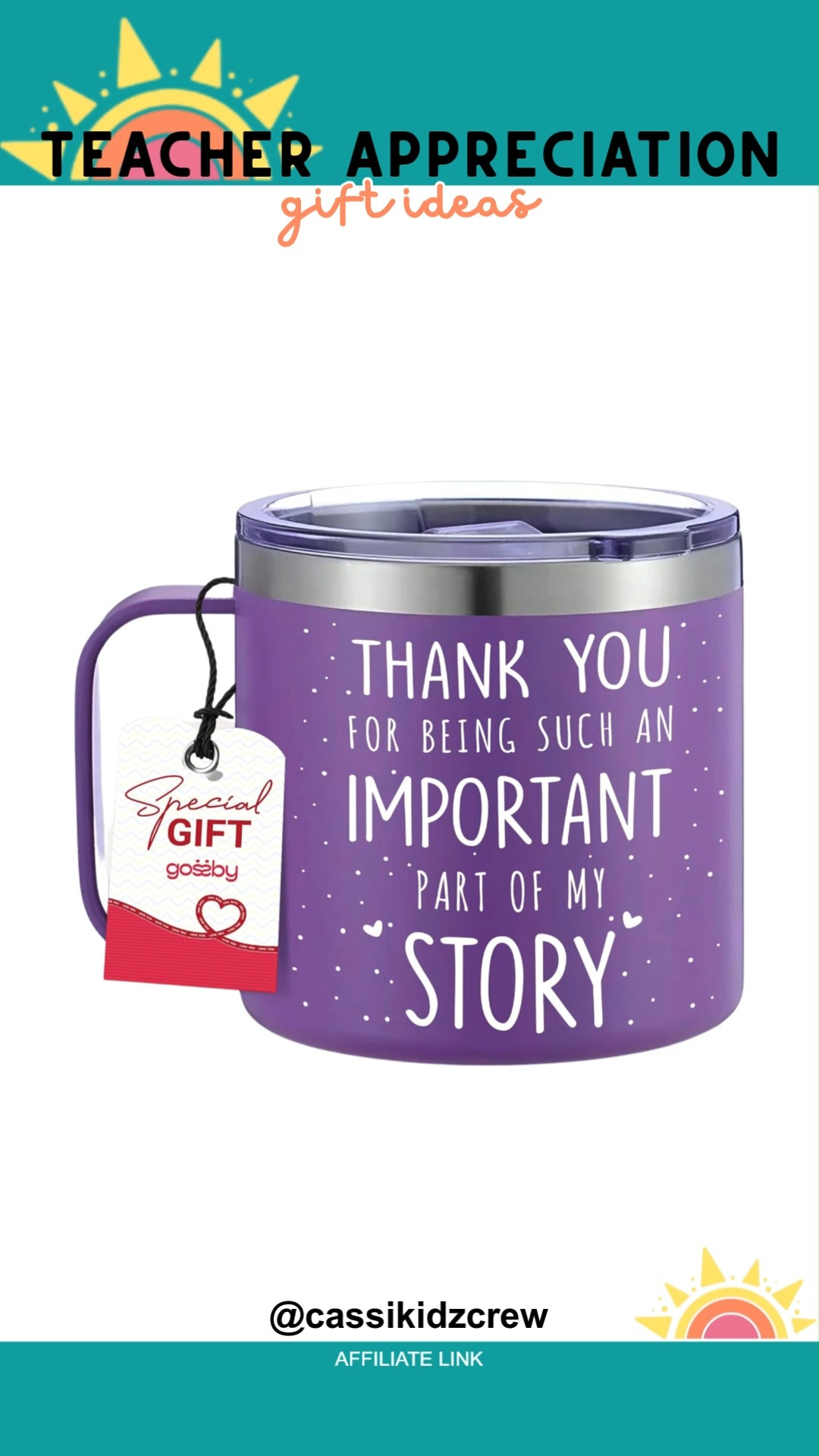 Insulated coffee tumblers make teacher appreciation extra warm. A cheerful gift that keeps drinks hot or cold while showing gratitude in style for educators who inspire every day. ☕🍎🌟  
#TeacherGifts #TeacherAppreciation #CoffeeTumbler #GiftIdeas #ThankYouTeacher #BackToSchool #ClassroomStyle #TeachingLife #EducatorLove #PracticalGifts 

 #LTKdayinmylife #LTKSaleAlert #LTKWorkwear