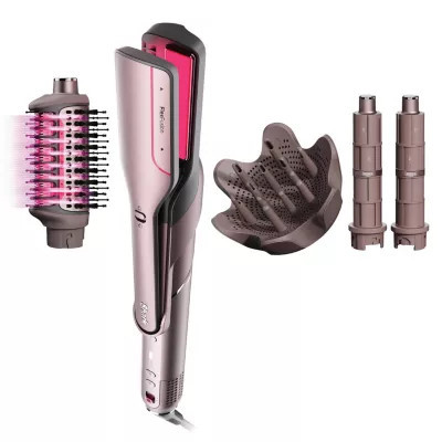 Shark FlexFusion Straight, Curly & Coily Hair, Pink | Belk