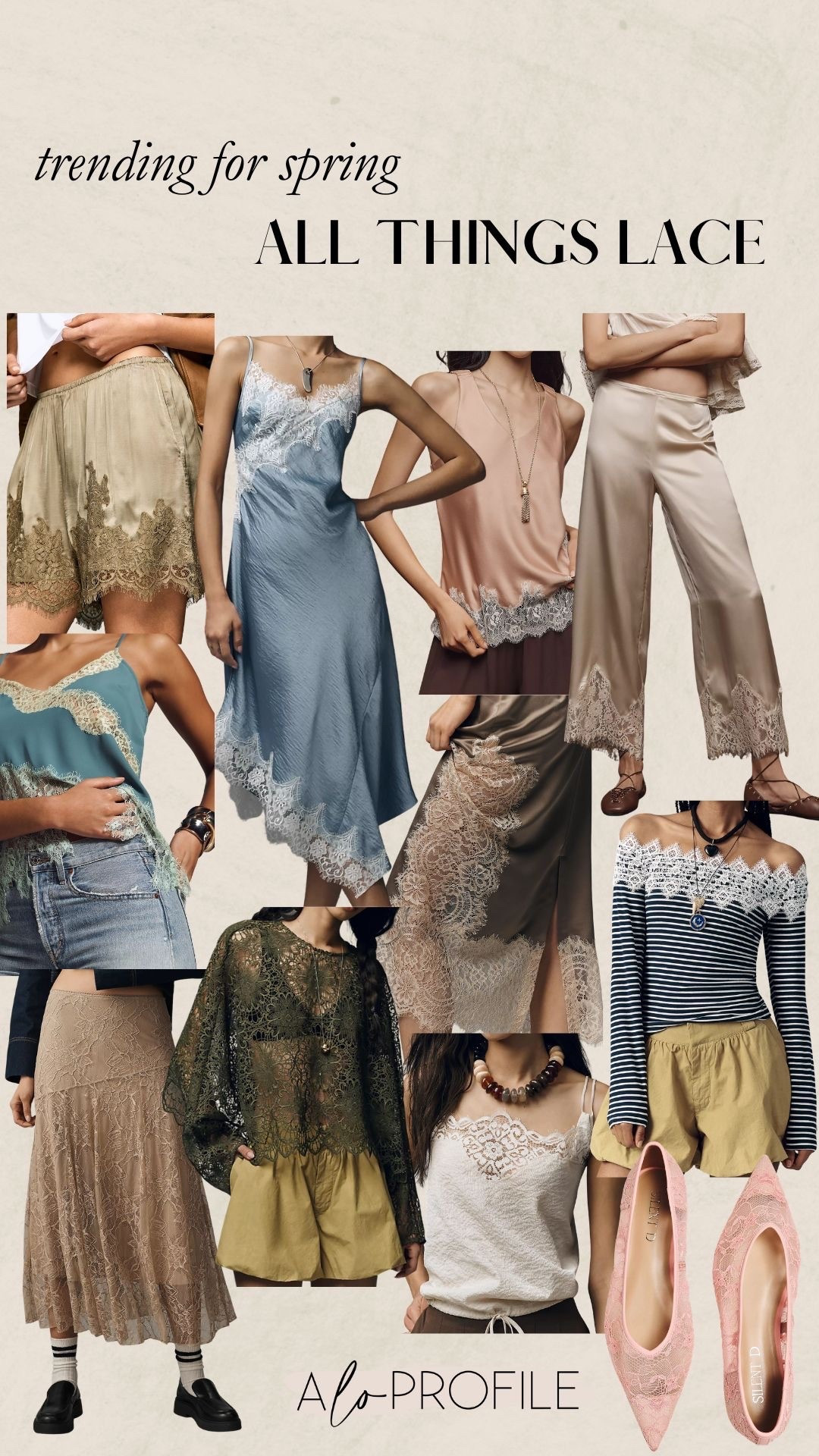 Trending for Spring: All things Lace via Anthro // Anthro, Anthropologie fashion finds, spring style, spring outfit, spring outfits, spring trends, spring color trends, spring trend forecast, spring outfit ideas
