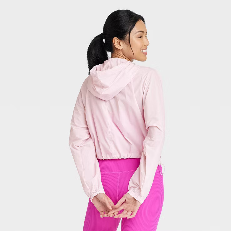 Women's Full-Zip Windbreaker Jacket - All in Motion™ | Target