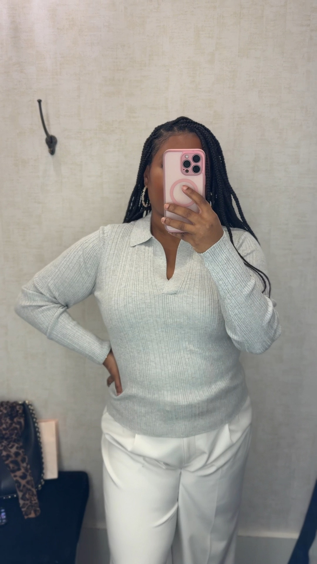 Fitting room try on! Sweaters addition! I didn’t get the grey color because I found the material to be itchy against my skin but it’s so cute 🥹


Size large in tops! 

Midsize style, White House black market, fall sweaters, sweaters, fall styling 

#LTKMidsize #LTKFindsUnder100 #LTKVideo