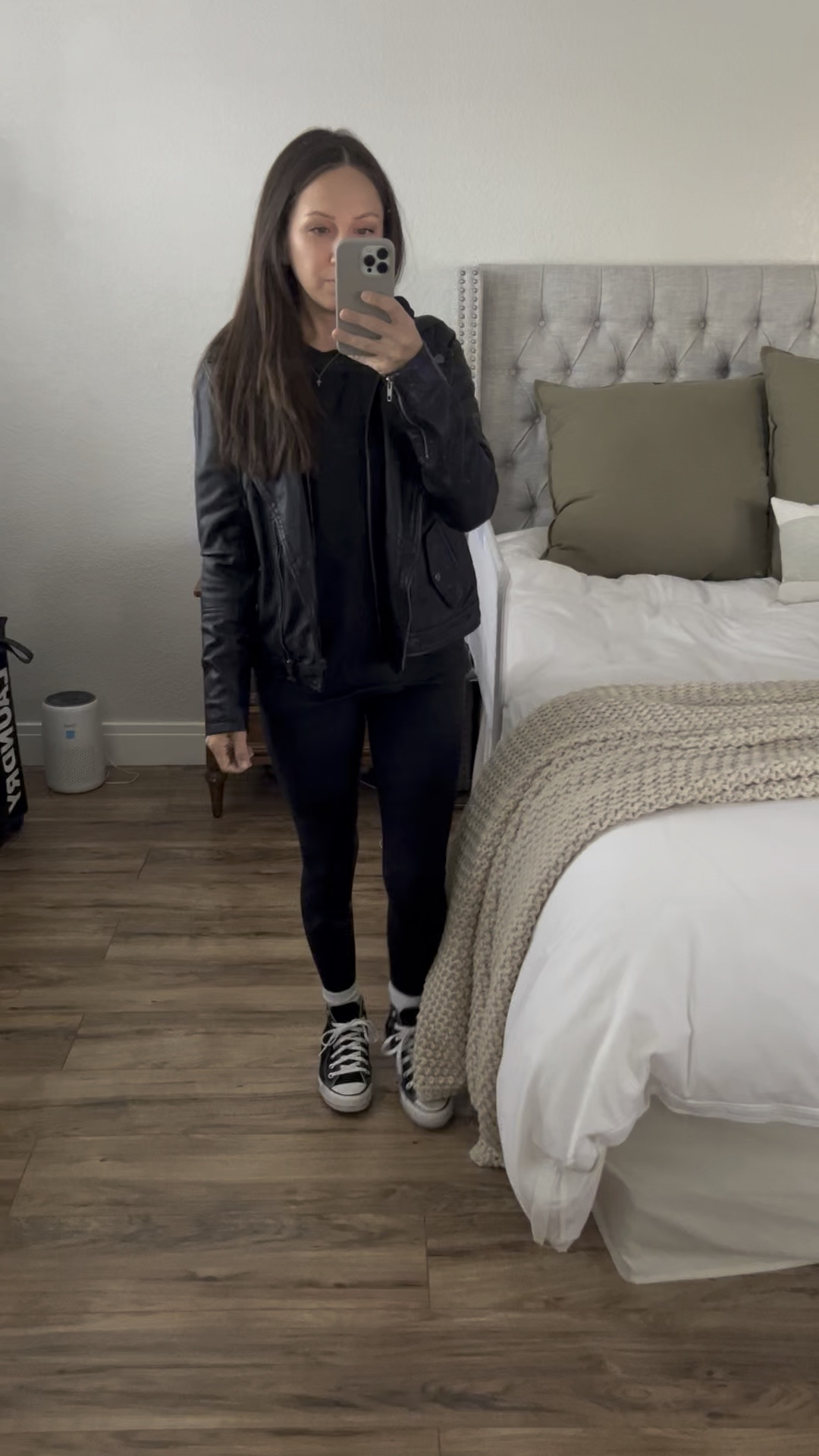 OOTN 
Top: XS 
Jacket: XS
Bottoms: 4 (25” inseam)

#LTKMostLoved #LTKFamily #LTKPetite