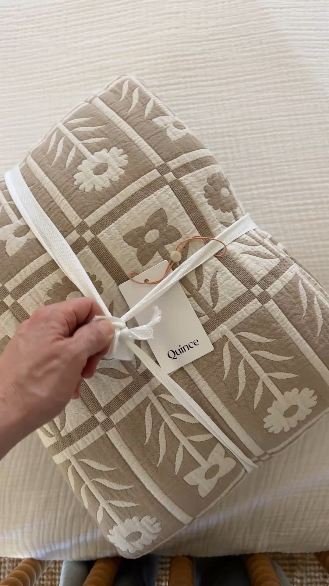 Fresh for Spring: an organic cotton coverlet in the cutest floral pattern from Quince. It feels a little vintage in the best way and goes perfectly with our crisp cotton sateen sheets!
#QuincePartner @Quince 

#LTKHome