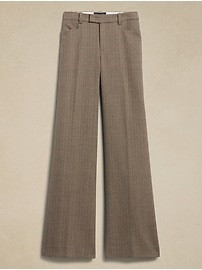 Lido Wide-Leg Italian Wool Pant | Banana Republic (US)