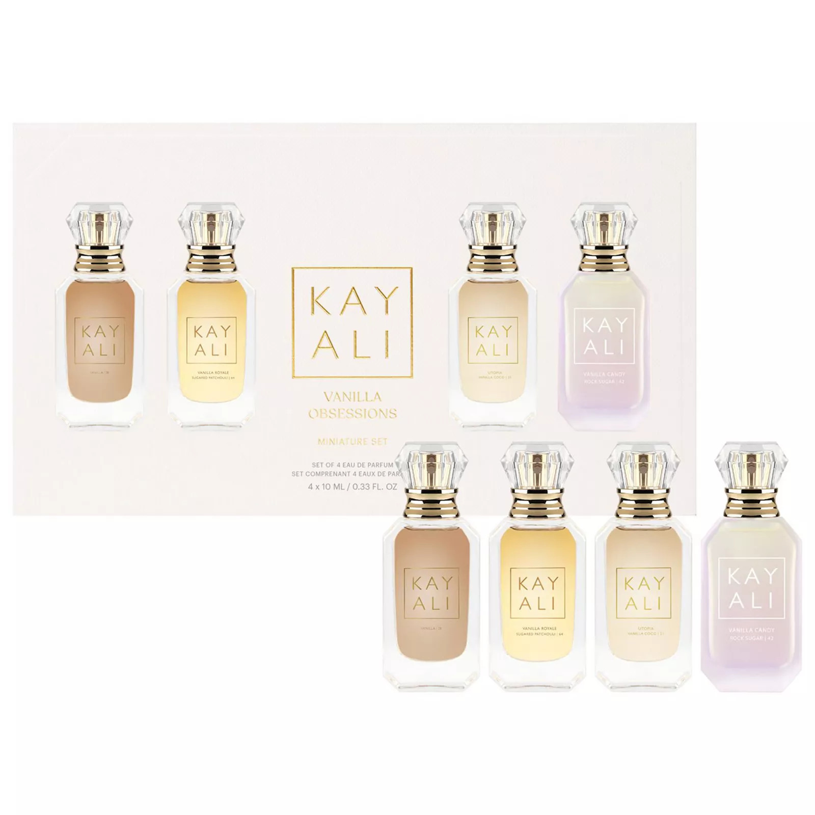 Kayali Vanilla Miniature Obsessions Perfume Set, White | Kohl's