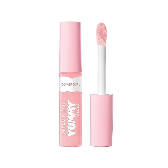 COVERGIRL Clean Fresh Yummy Lip Gloss, Sheer, Natural Scents, Vegan Formula - Coconuts About You | Amazon (US)