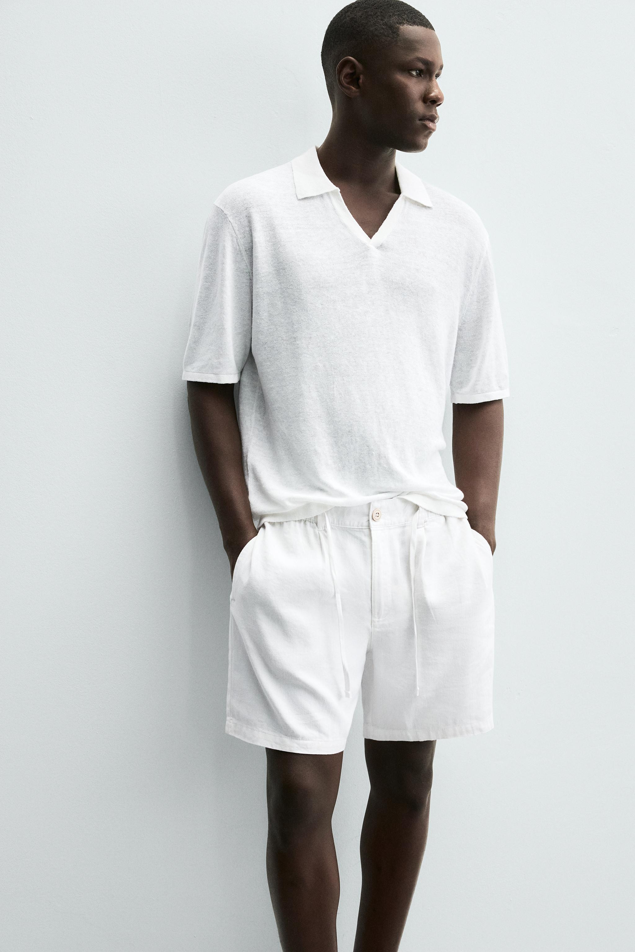 BERMUDA SHORTS LINEN BLEND | Zara UK
