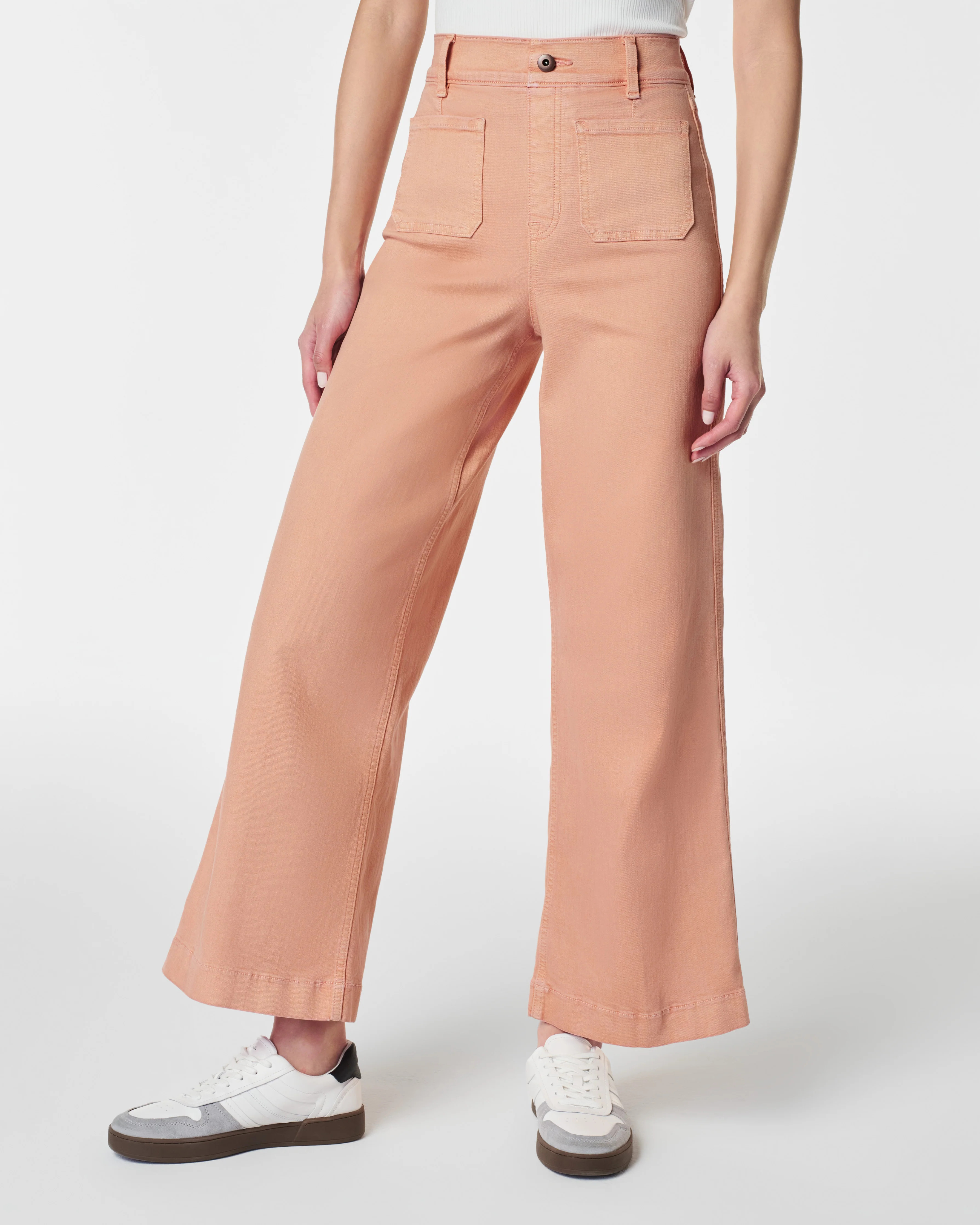 Cropped Wide-Leg Jeans | Spanx