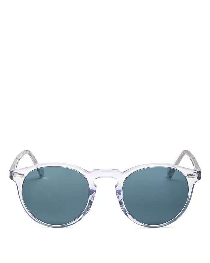 Gregory Peck Round Sunglasses, 50mm | Bloomingdale's (US)