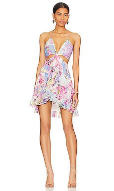ROCOCO SAND Aster Mini Dress in Multi from Revolve.com | Revolve Clothing (Global)