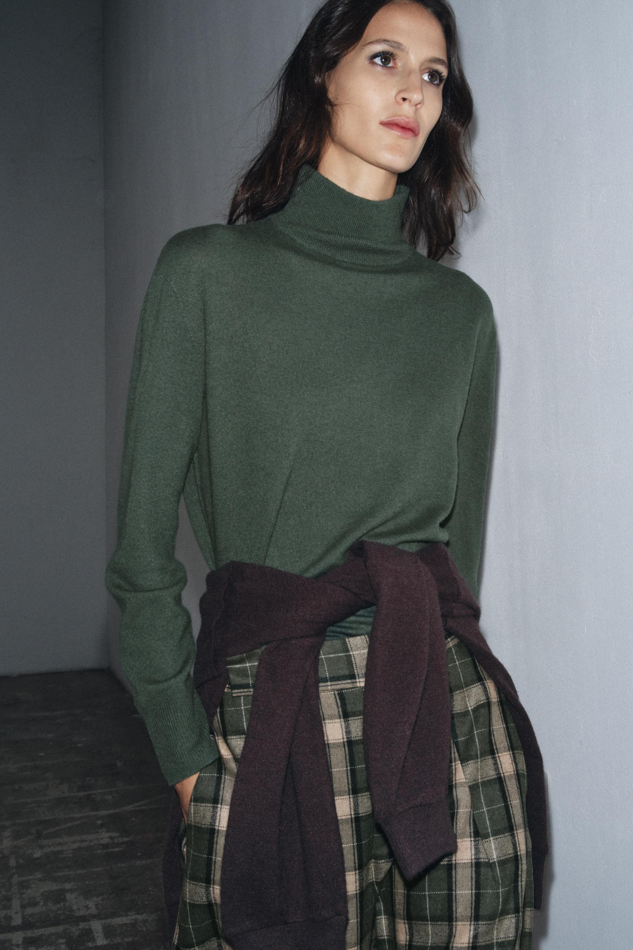 100% EXTRA SOFT WOOL SWEATER | Zara US