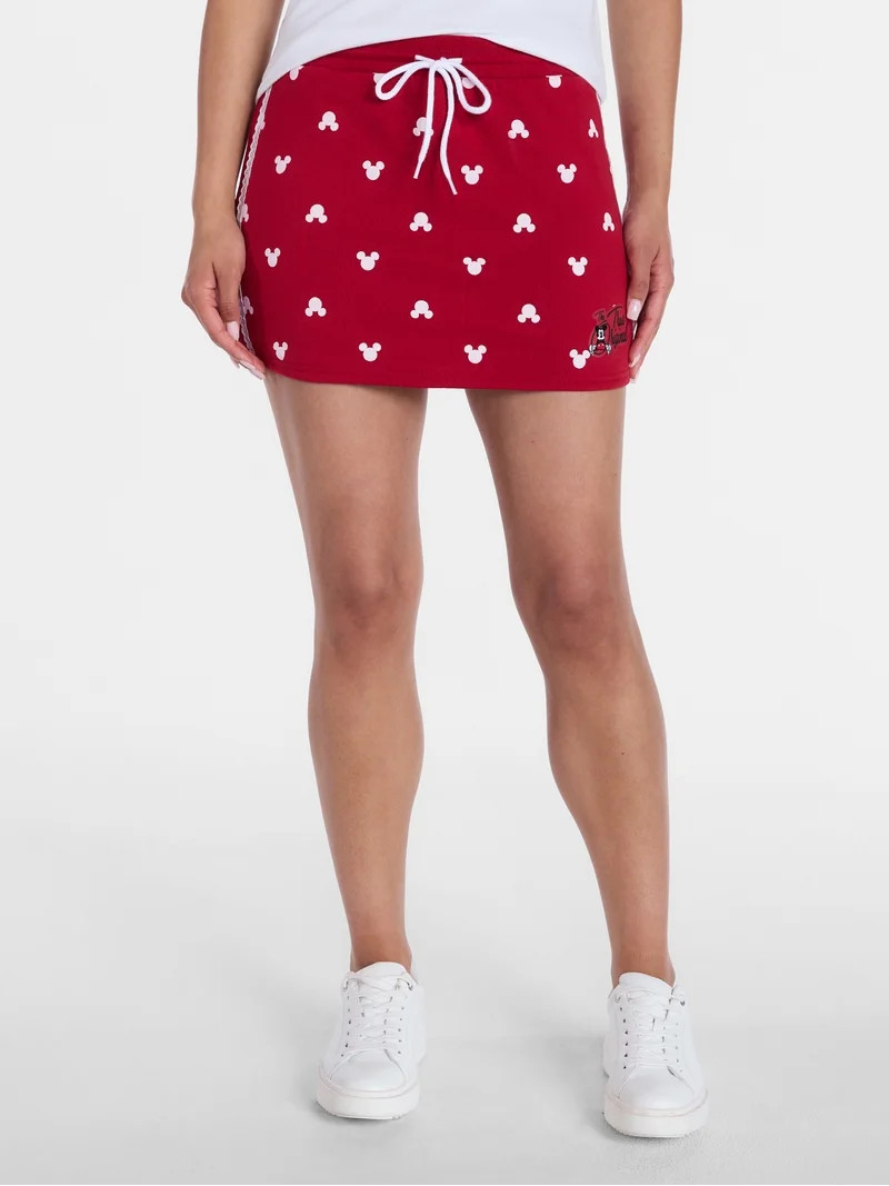 Disney Mickey Mouse Women's Printed Skort, Sizes XXS-XXL | Walmart (US)