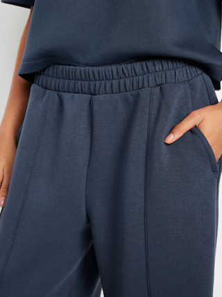 High-Waisted Bounce Fleece Wide-Leg Sweatpants | Old Navy (US)