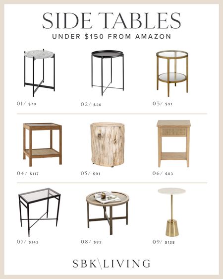 H O M E \ side tables under $150 from Amazon!

Home decor 

#LTKhome