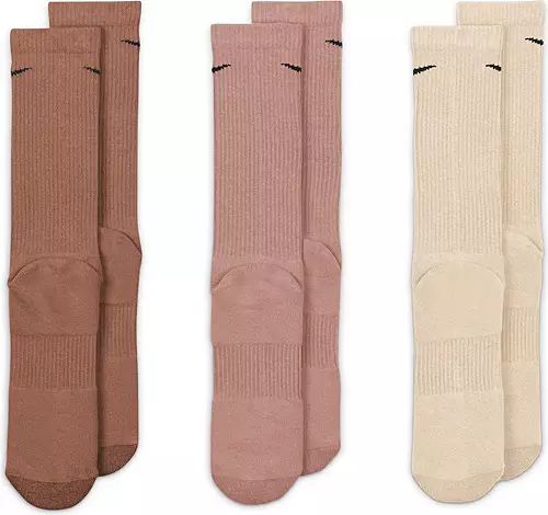 Nike Dri-FIT Everyday Plus Cushion Color Crew Socks - 3 Pack | Dick's Sporting Goods