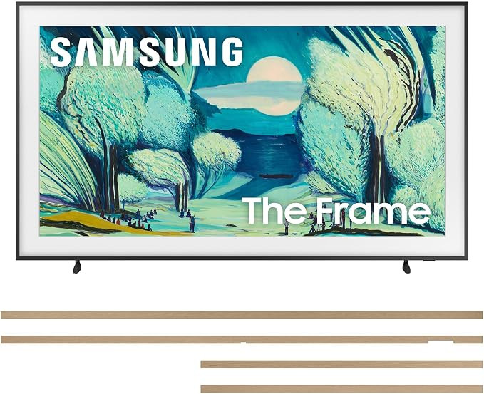 Samsung QN65LS03FAFXZA 65 Inch The Frame QLED 4K Art Mode Vision AI Smart TV with a VG-SCFF65TKBZ... | Amazon (US)