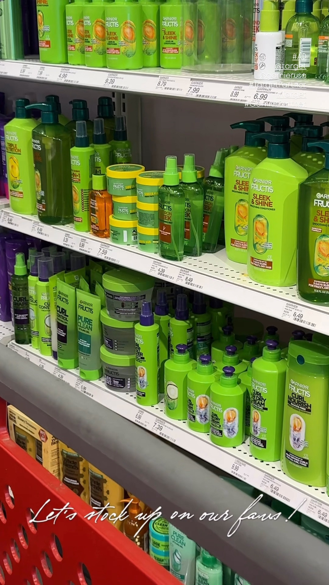 #AD A @Target run and @Garnierusa products = the only curl routine I need! Been loyal since high school and my curls will never let me forget why. #TargetPartner #garnierpartner