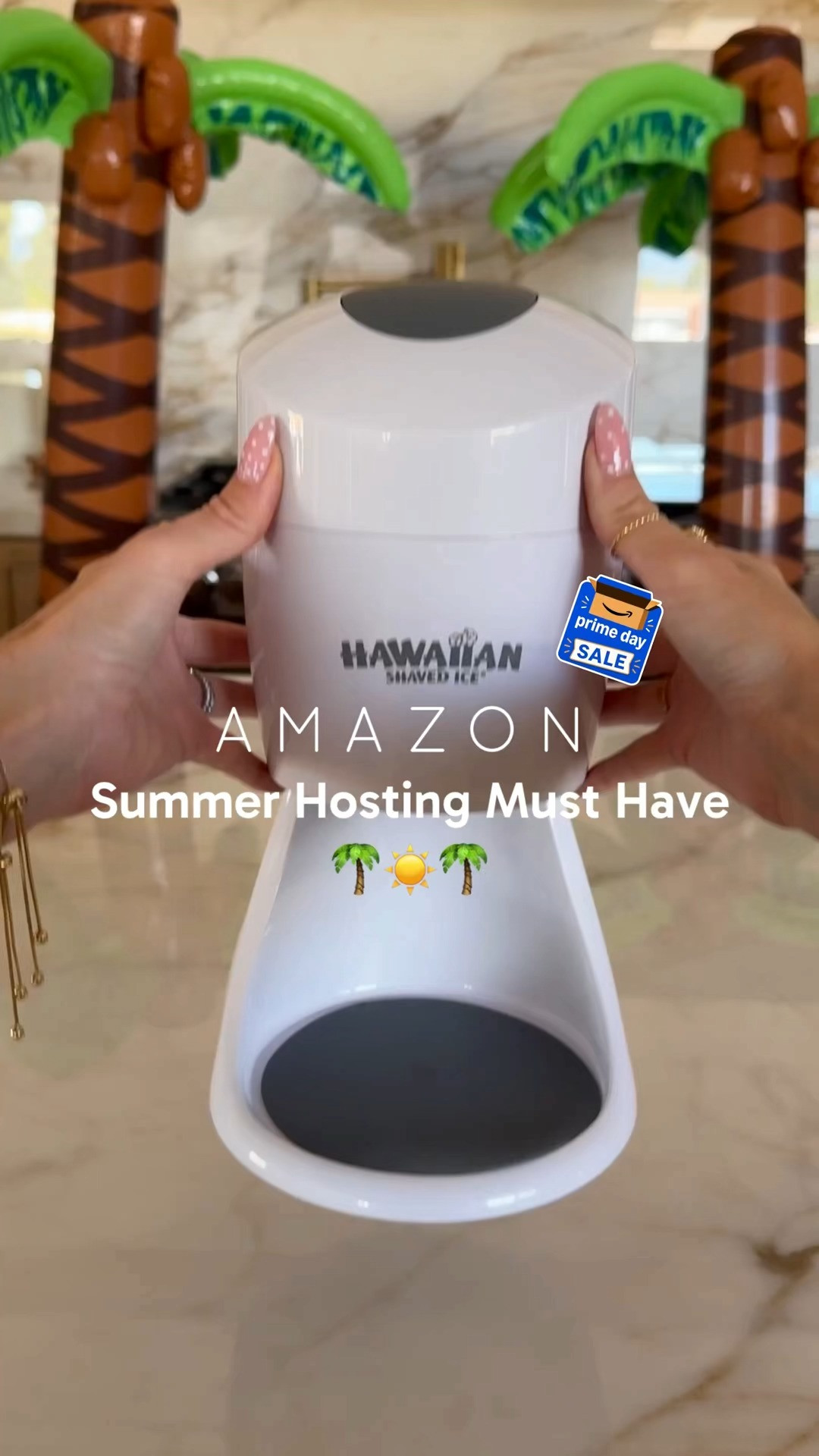 Early Prime Day Finds. This is one of my favorite entertaining finds. These tropical Hawaiian ice cups are perfect for pool days, BBQs, birthday parties, or anytime you need an easy treat for a crowd. 

 #LTKHome